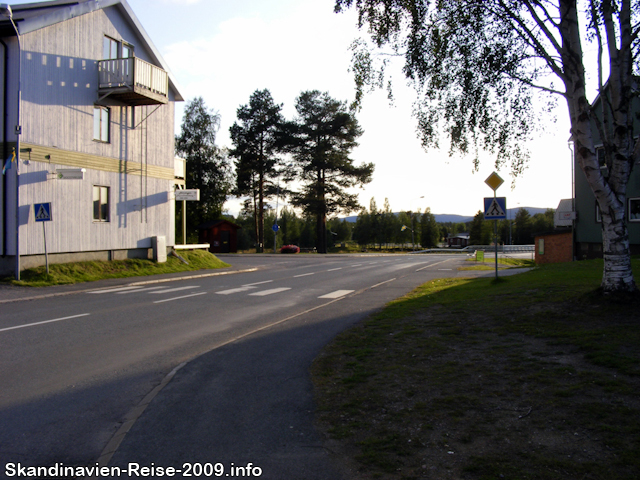 Stadtansicht von Sorsele