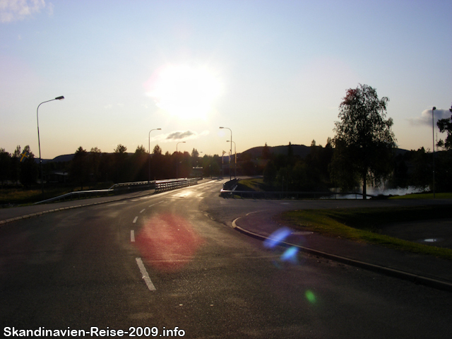 Sorsele Sonnenuntergang