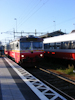 Inlandsbahn im Bahnhof Östersund C