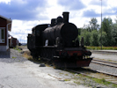 Dampflokomotive in Vilhelmina