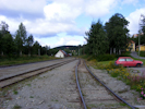 Bahnstrecke in Vilhelmina