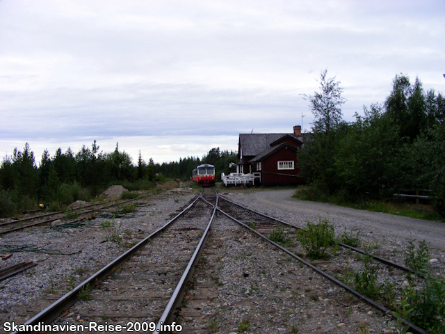 Inlandsbahn in Moskosel