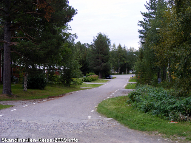 Straße in Moskosel