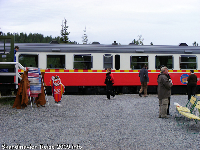 Inlandsbahn in Moskosel