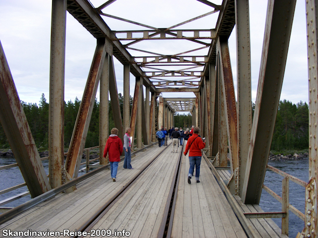 Brücke über den Pite älv