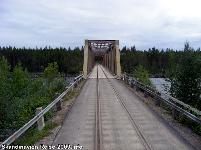 Brücke über den Pite älv