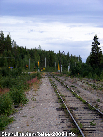 Bahnstrecke nach Süden