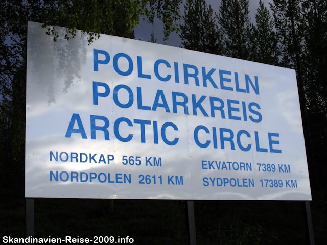 Polarkreisschild