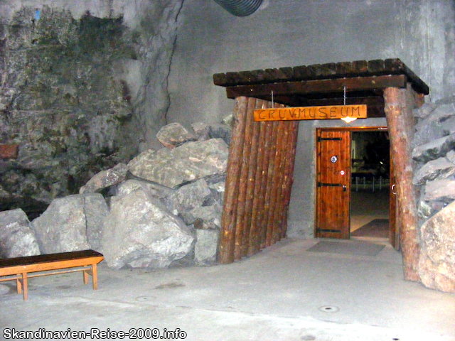 Eingang zum Grubenmuseum