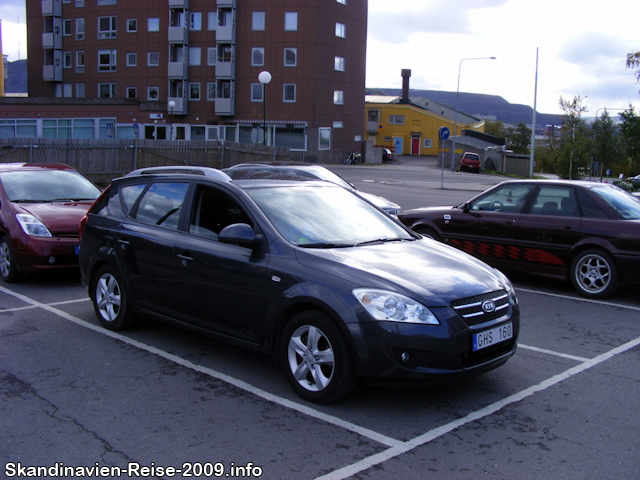 Unser Mietwagen ein Kia cee’d_sw