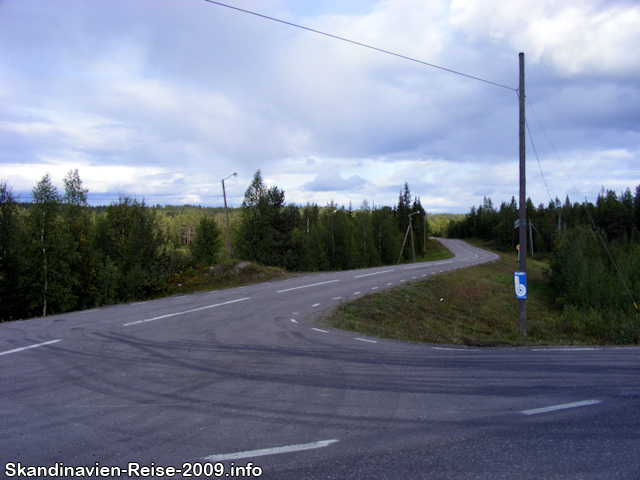 Weg nach Svappavaara