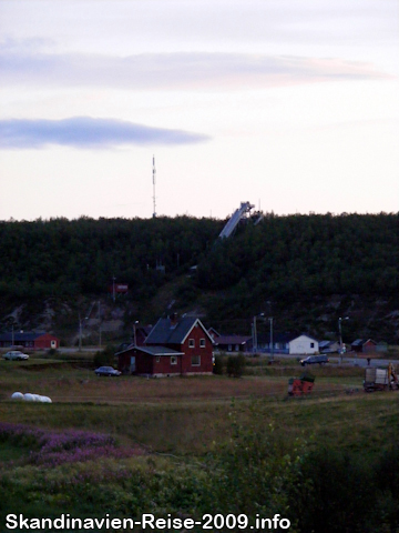 Skisprungschanze in Kautokeino