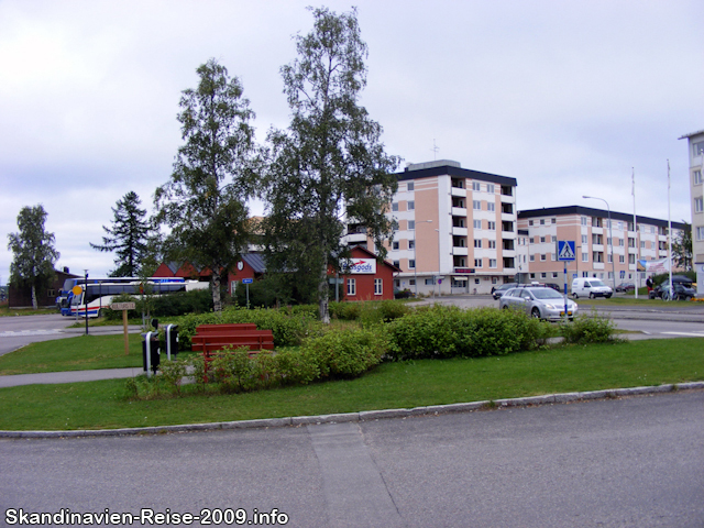 Bahnhofsvorplatz Gällivare