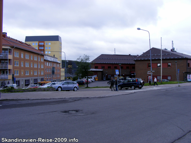 Kiruna Stadtansicht