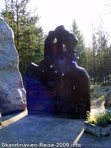 Lapplandkrieg Denkmal