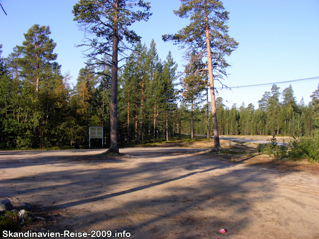 Lapplandkrieg Denkmal Parkplatz