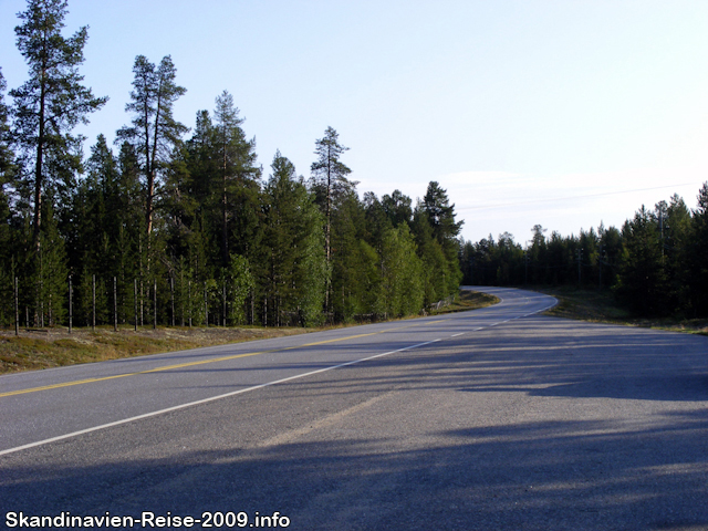 Weg Richtung Norwegen