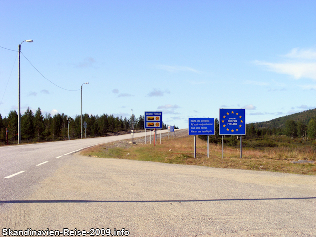 Grenze nach Finnland