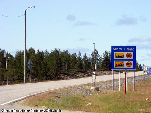 Grenze nach Finnland