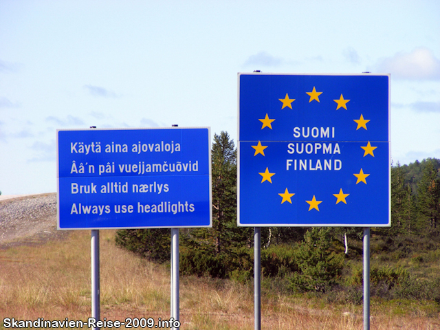 Grenze nach Finnland