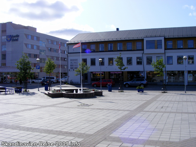 Platz in Kirkenes