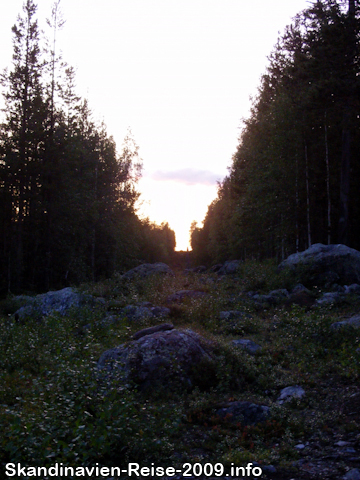 Grenzstreifen Finnland - Norwegen