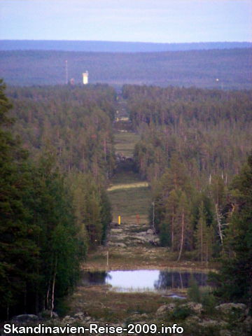 Grenzstreifen Norwegen - Russland