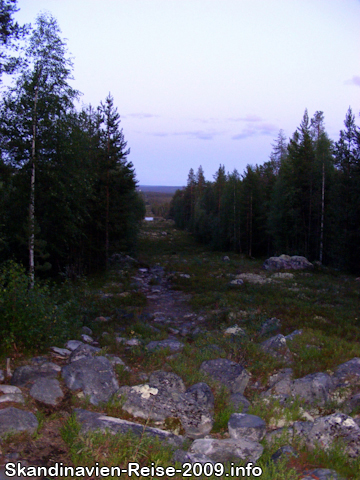 Grenzstreifen Norwegen - Russland