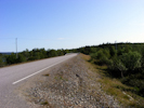 Straße in Richtung Norwegen