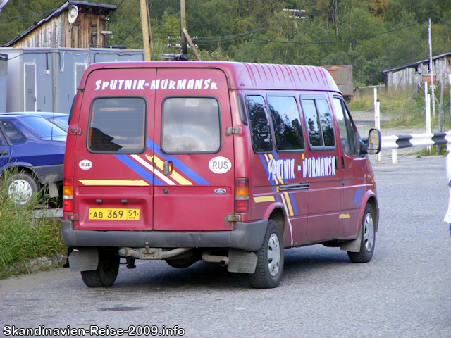 Bus nach Murmansk