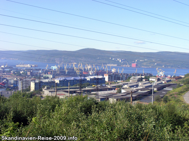 Murmansk Stadtansicht