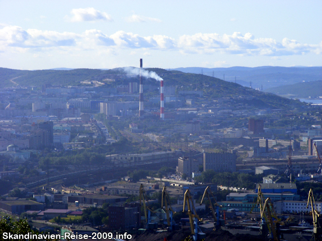 Murmansk Stadtansicht