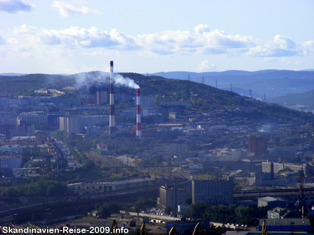 Murmansk Stadtansicht