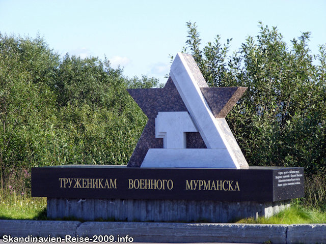 Denkmal in Murmansk