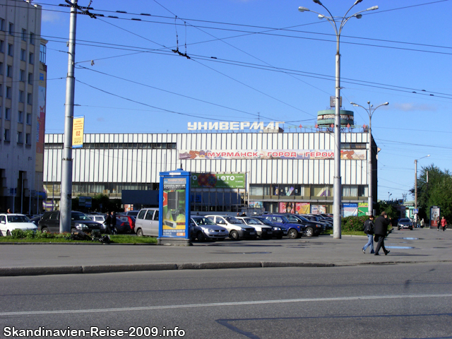 Straße in Murmansk