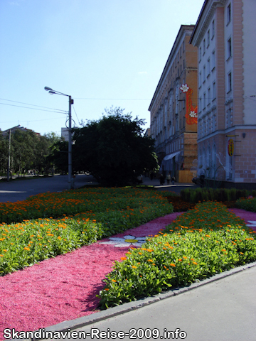 Straße in Murmansk