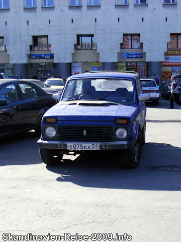 Lada in Murmansk