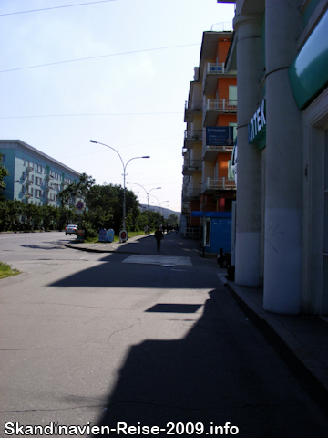 Straße in Murmansk