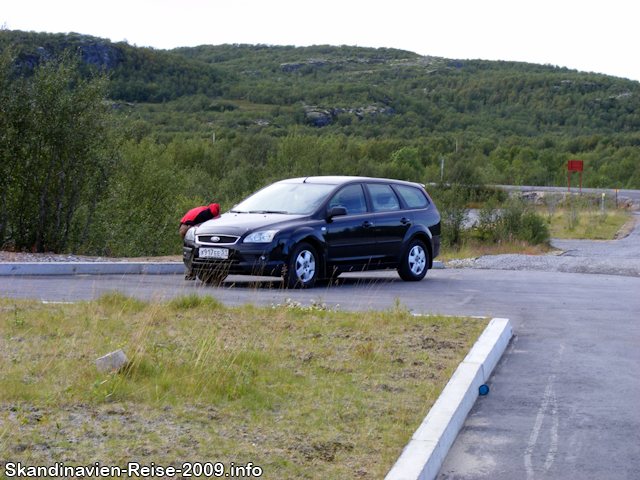 Unser Rückfahrtzeug nach Kirkenes in Norwegen