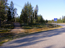 Weg zum Lapplandkrieg Denkmal
