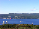 Aussicht auf den Hafen von Murmansk