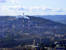 Aussicht auf die Stadt Murmansk